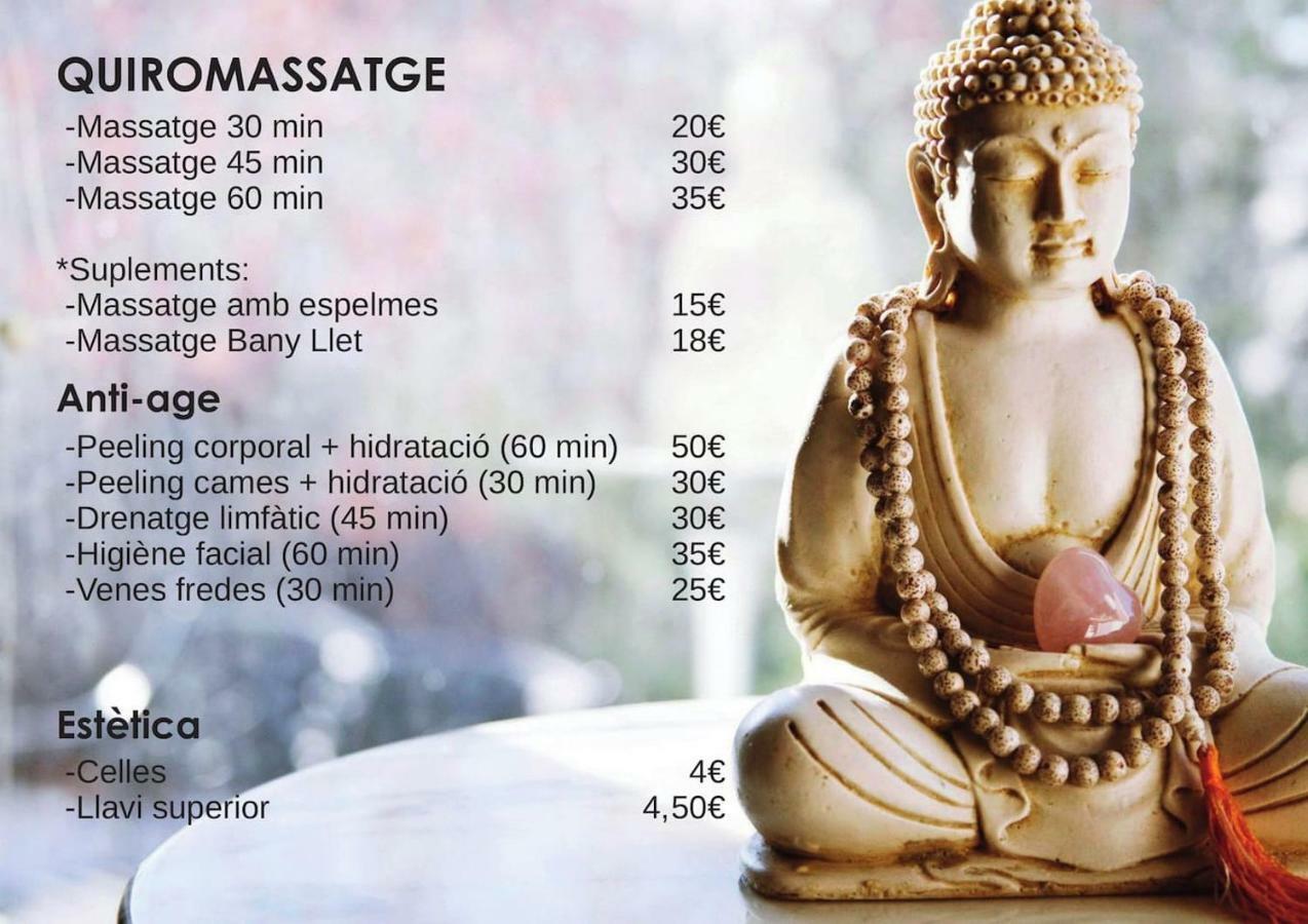 La Pausa Rural & Wellness Santa Creu del Jutglar 外观 照片